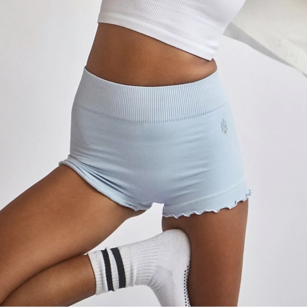 FREE PEOPLE Flirty Shorty Shorts